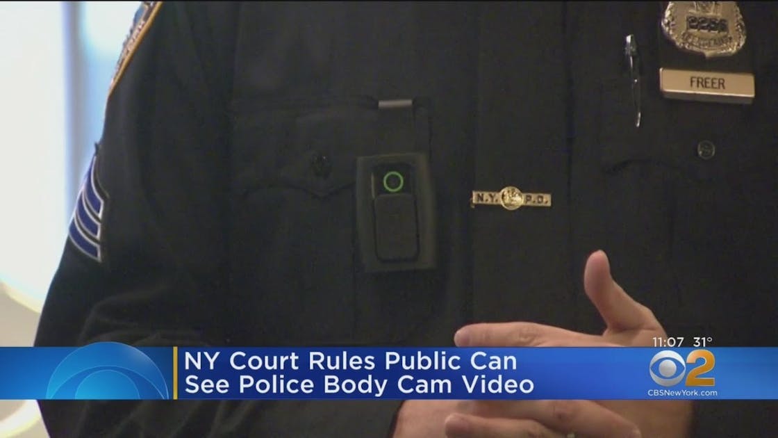 Courts Rules On Nypd Body Camera Footage Officer