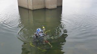 Diver Performing Search