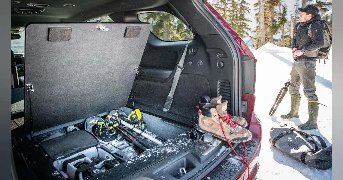 Durango Rear Storage FloorVault Secure Equipment Storage for the Dodge Durango 2011 to ...
