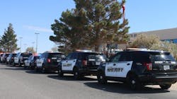 An El Paso County Sheriff&apos;s deputy was conducting a traffic stop for a light violation when he was shot multiple times in San Elizario early Friday morning.