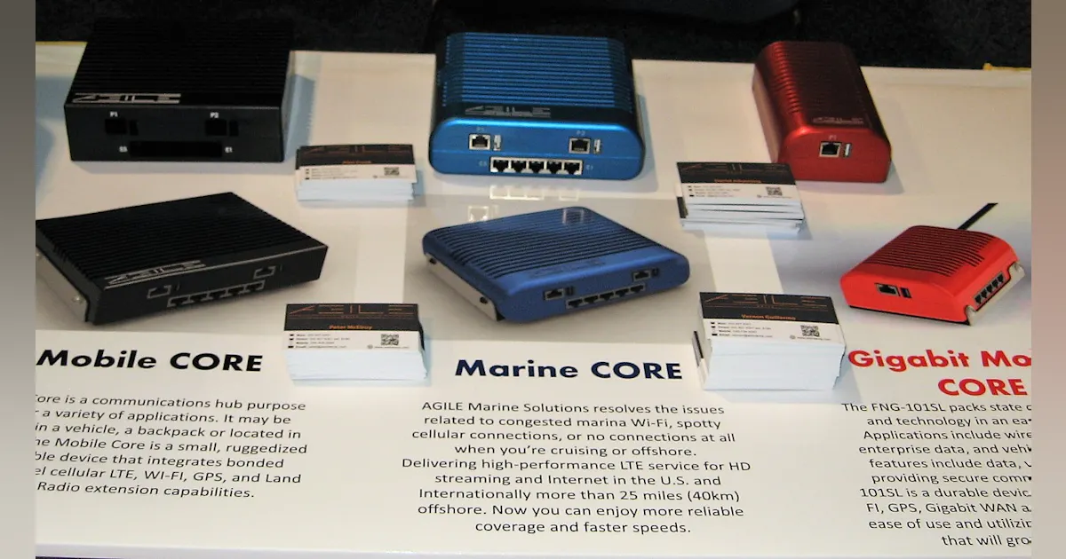 #IWCE Agile Announces Its Gigabyte Router Offering More Data Capacity ...
