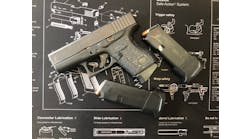 Glock 43. With a history dating back decades and having been carried in virtually every environment on the planet, Glock firearms have a strong reputation for taking abuse and performing as needed when needed.