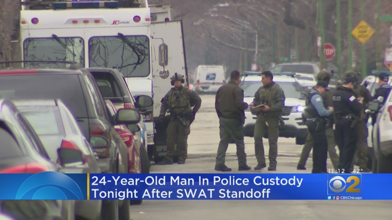 6-Hour SWAT Standoff In South Chicago Ends Peacefully | Officer