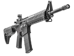 The AR-15 SAINT rifle. The AR-15 SAINT rifle.