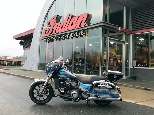 Thin Blue Line Across America Custom