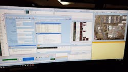 The screen from one of the dispatchers from the Anne Arundel County (Md.) Police Department Communications Center. The screen from one of the dispatchers from the Anne Arundel County (Md.) Police Department Communications Center.