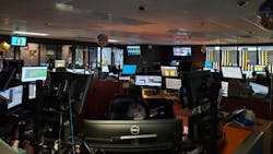 Inside the Anne Arundel County (Md.) Police Department Communications Center.