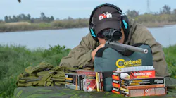 SIG SAUER sent us two cartridge combinations to test: 140 grain OTM Match Grade Rifle Cartridges (2,690 ft./s at 2,249 foot-pounds) and 6.5 Creedmoor HT rounds (2,825 ft./s at 2,126 foot-pounds). If I were to recommend a 120-grain combination, the HT is definitely the way to go. It did an outstanding job in crosswinds, yet produced very low recoil. SIG SAUER rifle rounds have a cannelured crimp, which looks unusual, but performs extremely well.
