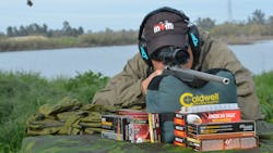 SIG SAUER sent us two cartridge combinations to test: 140 grain OTM Match Grade Rifle Cartridges (2,690 ft./s at 2,249 foot-pounds) and 6.5 Creedmoor HT rounds (2,825 ft./s at 2,126 foot-pounds). If I were to recommend a 120-grain combination, the HT is definitely the way to go. It did an outstanding job in crosswinds, yet produced very low recoil. SIG SAUER rifle rounds have a cannelured crimp, which looks unusual, but performs extremely well. SIG SAUER sent us two cartridge combinations to test: 140 grain OTM Match Grade Rifle Cartridges (2,690 ft./s at 2,249 foot-pounds) and 6.5 Creedmoor HT rounds (2,825 ft./s at 2,126 foot-pounds). If I were to recommend a 120-grain combination, the HT is definitely the way to go. It did an outstanding job in crosswinds, yet produced very low recoil. SIG SAUER rifle rounds have a cannelured crimp, which looks unusual, but performs extremely well.