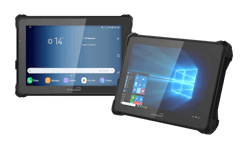 The DT380CR and DT380Q rugged tablets from DT Research. The DT380CR and DT380Q rugged tablets from DT Research.