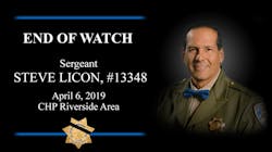 California Highway Patrol Sgt. Steve Licon was killed and at least two other people were injured in a crash on the 15 Freeway in Lake Elsinore on Saturday. California Highway Patrol Sgt. Steve Licon was killed and at least two other people were injured in a crash on the 15 Freeway in Lake Elsinore on Saturday.