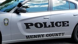 Two Henry County police officers were shot and wounded in an ongoing incident Thursday morning.