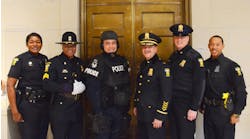 The Toledo, Ohio, Police Department were awarded the Best Dressed in Public Safety for the Medium Size Department category. Superior Uniform Sales was the supplier.