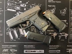 The Glock 43 is an easily and comfortably carried pocket pistol (Glock Pocket).