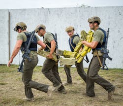 Teamwork and skill go hand in hand in the competition. Teamwork and skill go hand in hand in the competition.