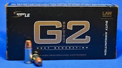 The Speer Law Enforcement G2 has demonstrated the highest performance in the FBI testing protocol of any other cartridge. To be clear, this is my EDC cartridge. The Speer Law Enforcement G2 has demonstrated the highest performance in the FBI testing protocol of any other cartridge. To be clear, this is my EDC cartridge.