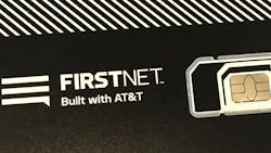 The FirstNet SIM card. The FirstNet SIM card.