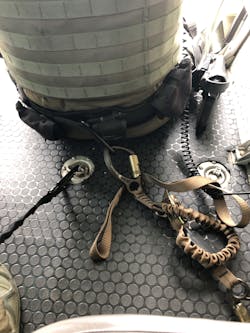 Purpose-made safety equipment is paramount during aerial platform training and operational use. Purpose-made safety equipment is paramount during aerial platform training and operational use.