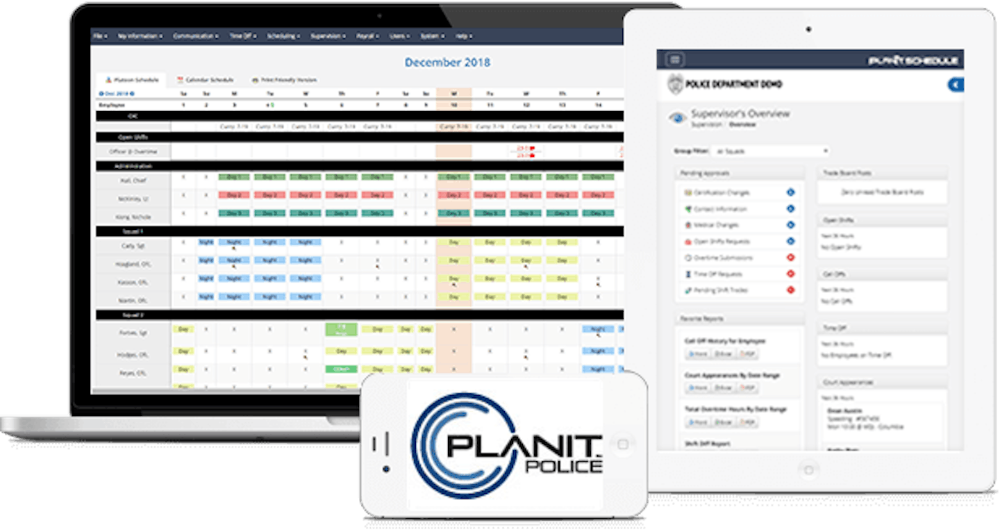 PlanIt Police From PlanIt Schedule Produced and Distributed by Ragnasoft Inc. Officer