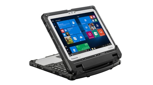 The Panasonic Toughbook 33 is the first fully-rugged 2-in-1 detachable laptop that features a 3:2 display.