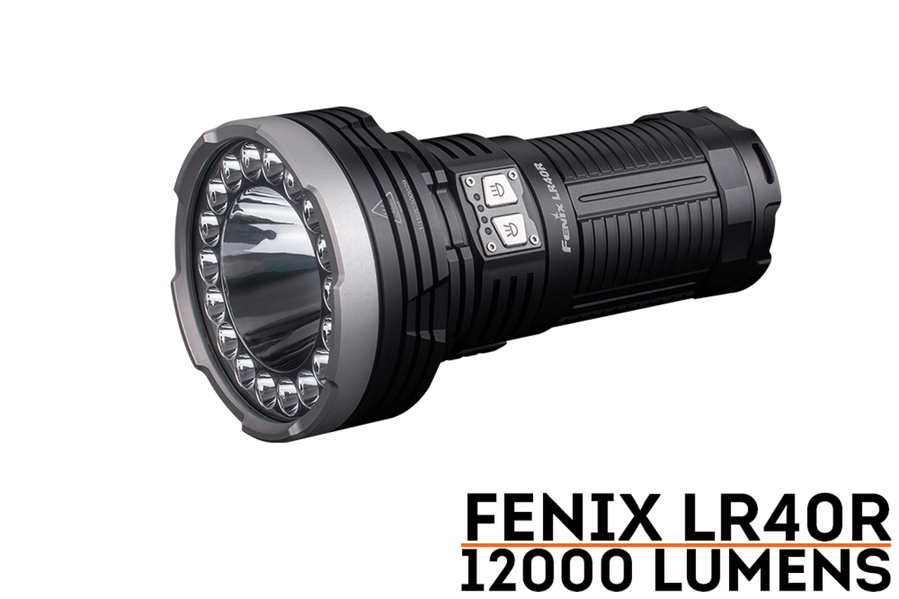 12000 Lumen Fenix Lr40 R Rechargeable Search & Rescue Light