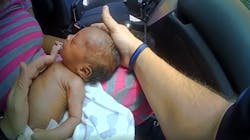 A newly released body camera video shows a Berkeley County Sheriff's Deputy W. Kimbro save the life of an unresponsive child on June 11. A newly released body camera video shows a Berkeley County Sheriff's Deputy W. Kimbro save the life of an unresponsive child on June 11.