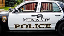 A suspect is facing multiple felony charges after crashing into a Mounds View squad car Sunday evening then attempting to flee on foot.