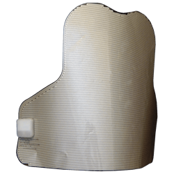 Made specifically for law enforcement personnel and first responders, the Automated Injury Detection sensor panel inserts into the body armor without modification.