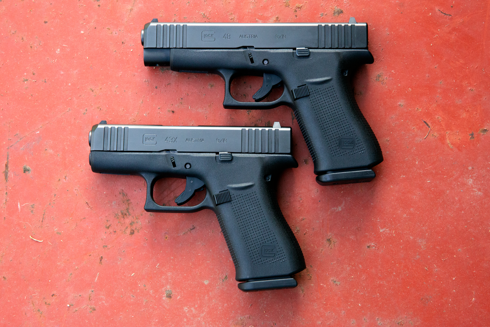 The G43X and G48 are efficient and discreet making concealed carry comfortable.