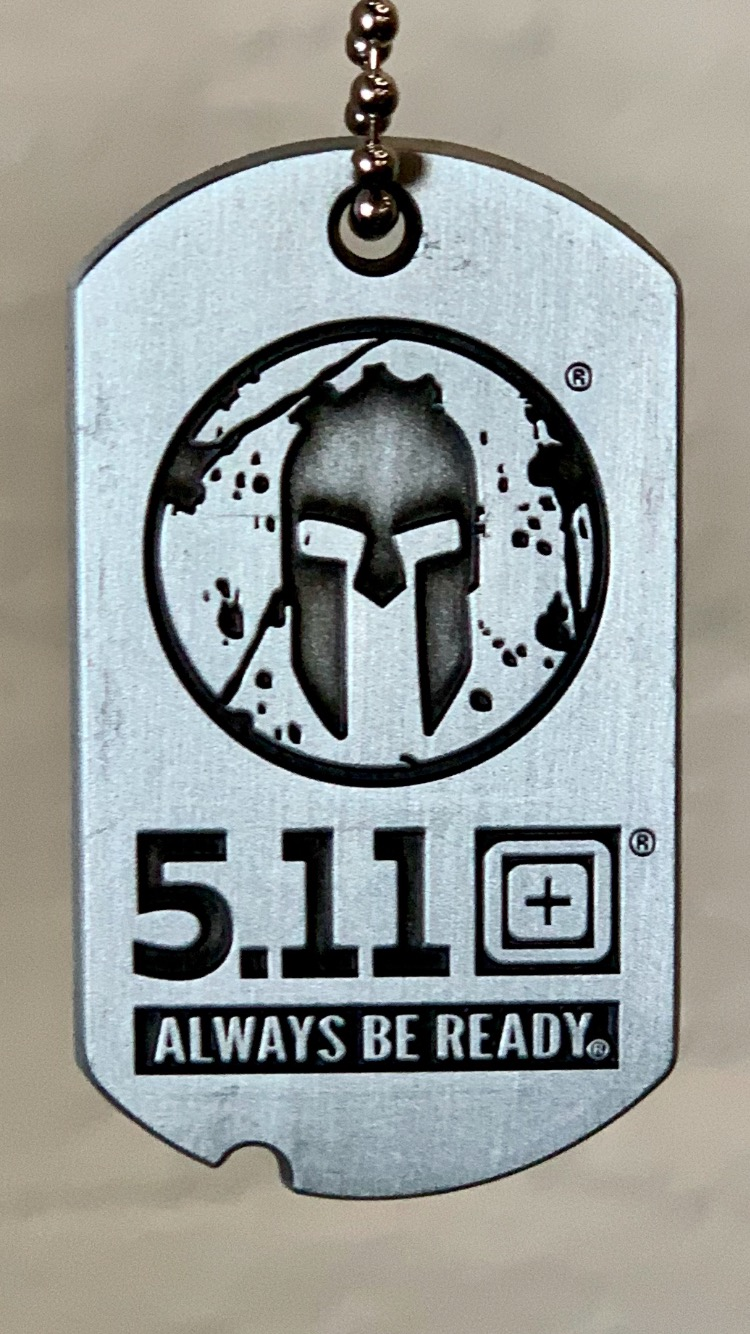 Spartan Race 5 11 Dogtag