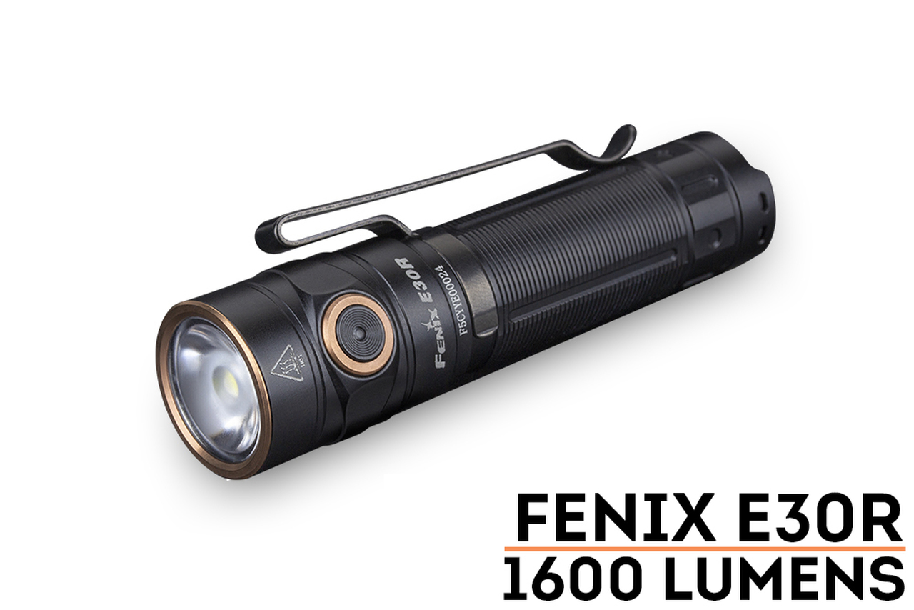 Fenix E30 R 1600 Lumens Rechargeable Edc Flashlight