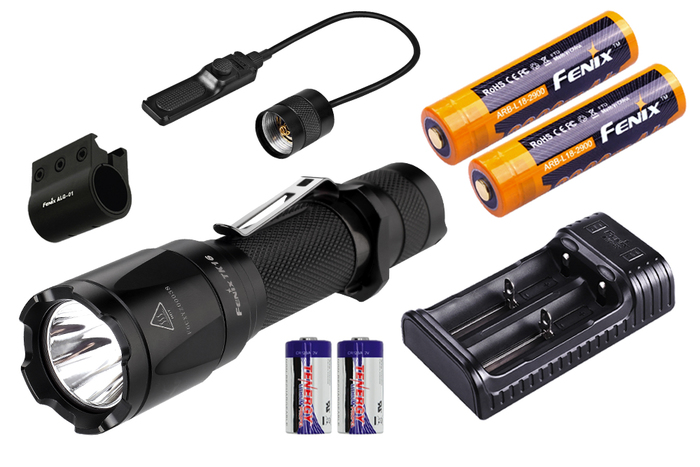Fenix Tk16 Led Flashlight Tactical Bundle