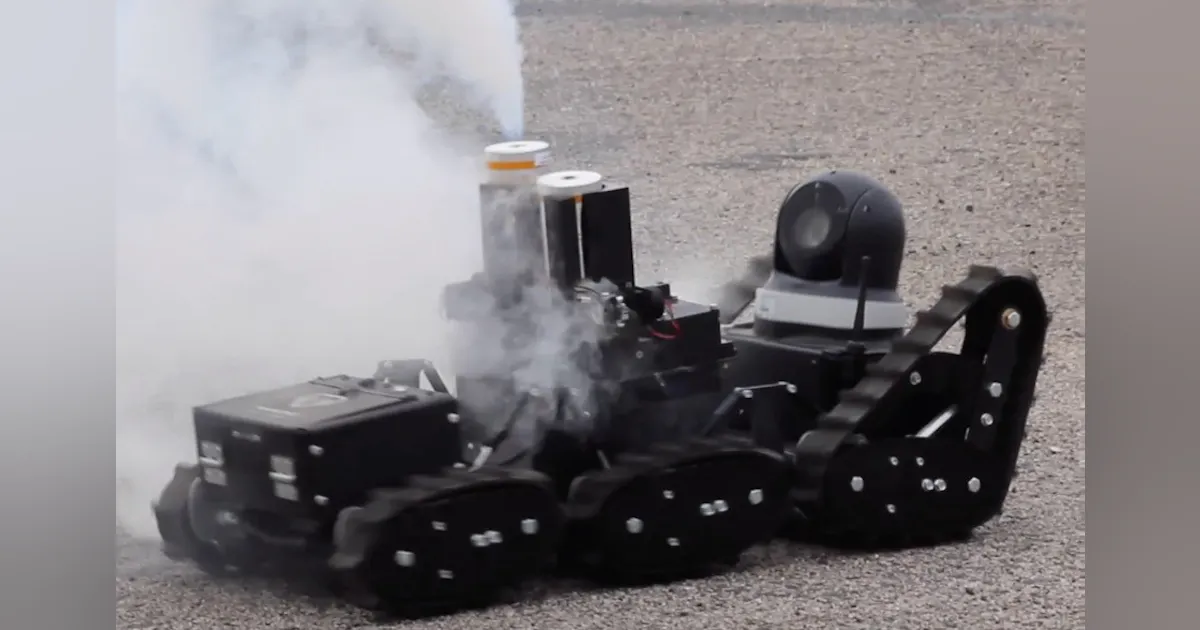 Gas Spring Robots Gas Deployment System for the Vantage Robot | Officer
