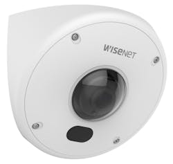 The Wisenet TNV-7010RC Corner Mount Camera