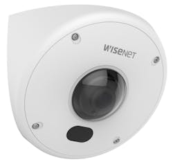 The Wisenet TNV-7010RC Corner Mount Camera The Wisenet TNV-7010RC Corner Mount Camera