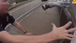 A newly released body camera footage shows a Knox County Sheriff&apos;s deputy and a Knoxville police officer save the life of a young man attempting to take his own life earlier this year.