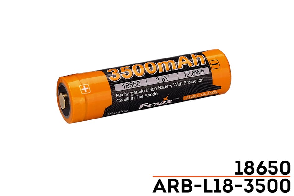 Fenix ARBL18 High-Capacity 18650 Battery - 3500mAh – Fenix Store