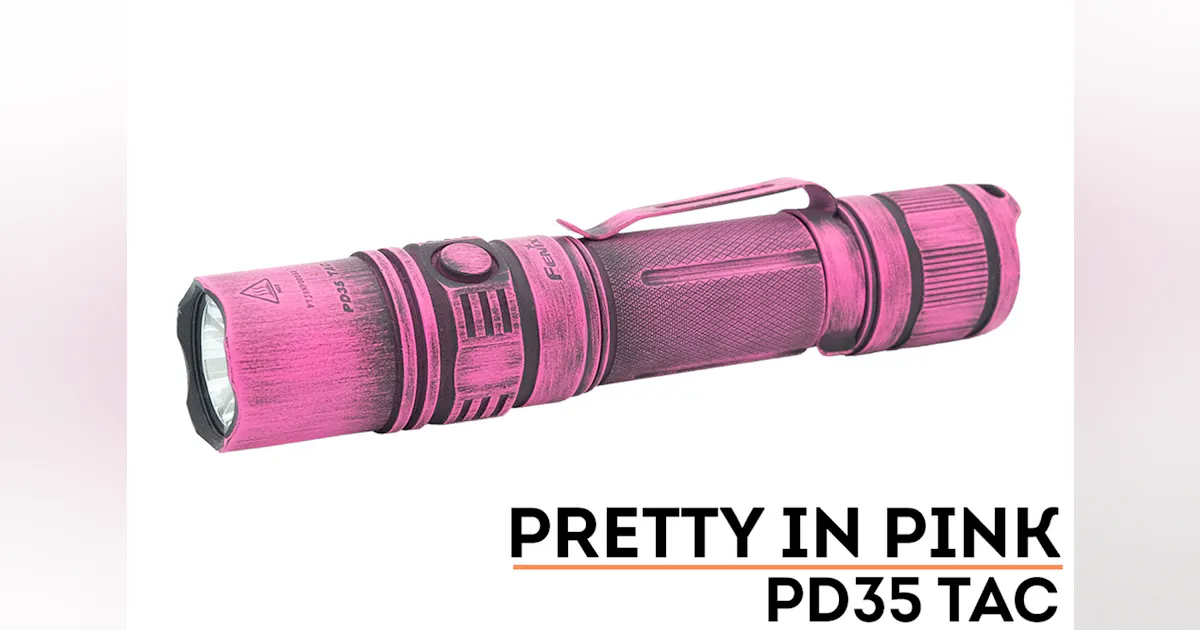 fenix cerakote flashlight PD36R 1,600 Lumen USB-C Rechargeable 1 x 21700 Battery ensuring its ready when you need it Fenix PD35 TAC LED Tactical
