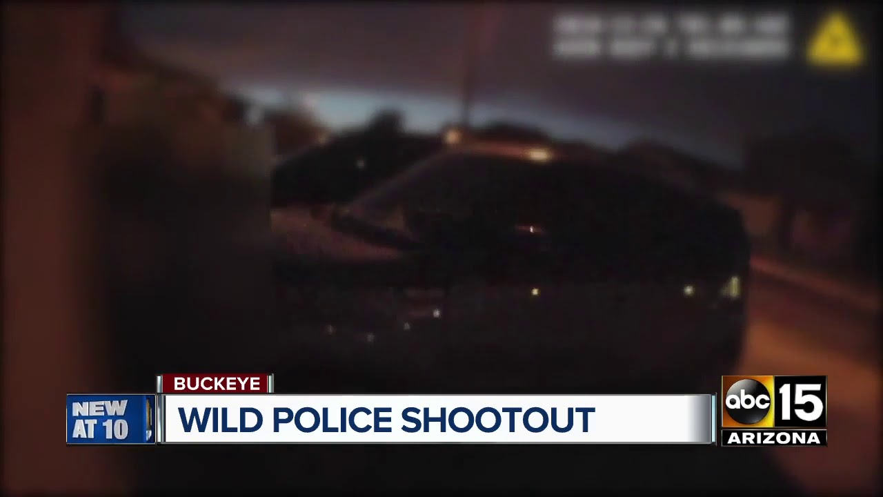 Body Camera Video Released Of 2018 Arizona Shootout | Officer