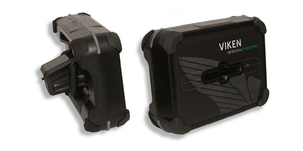 Viken&apos;s HBI-120 uses backscatter x-ray technology.