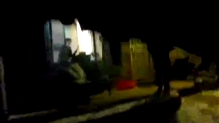 An Aurora police deputy chief confirmed Friday that officers did not announce themselves as police in the moments before they shot an armed man through front window of his home, but that Andrew Huff knew they were cops when he grabbed a gun.