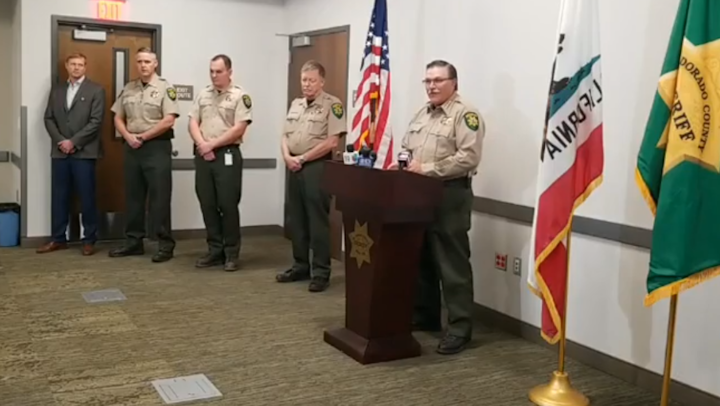 Sheriff John D’Agostini said at a news conference in Placerville Thursday that Ross had been in a marijuana-growing operation with two Mexican citizens and that he falsely reported to 911 that the men were stealing his marijuana