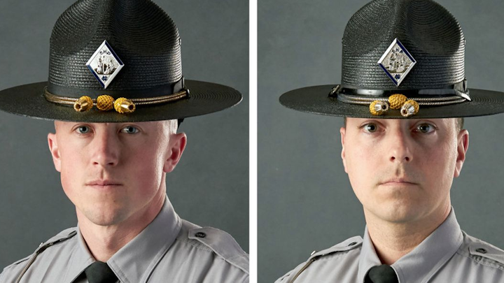 Troopers Christopher S. Carter and Jason Benson