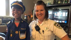 Deputy KG, left, and Deputy Sanderson Deputy KG, left, and Deputy Sanderson