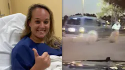 Kershaw County Sheriff's Deputy Chelsea Cockrell,who had her blue lights on and was wearing her bright yellow reflective jacket, was directing traffic at Lugoff Elementary School Thursday morning when she was struck by an SUV.
