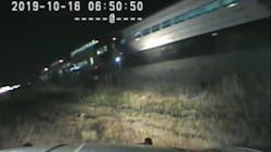 Newly released video shows a Utah Highway Patrol trooper pull an unconcious driver from a vehicle stuck on train tracks before it was struck early Wednesday morning. Newly released video shows a Utah Highway Patrol trooper pull an unconcious driver from a vehicle stuck on train tracks before it was struck early Wednesday morning.