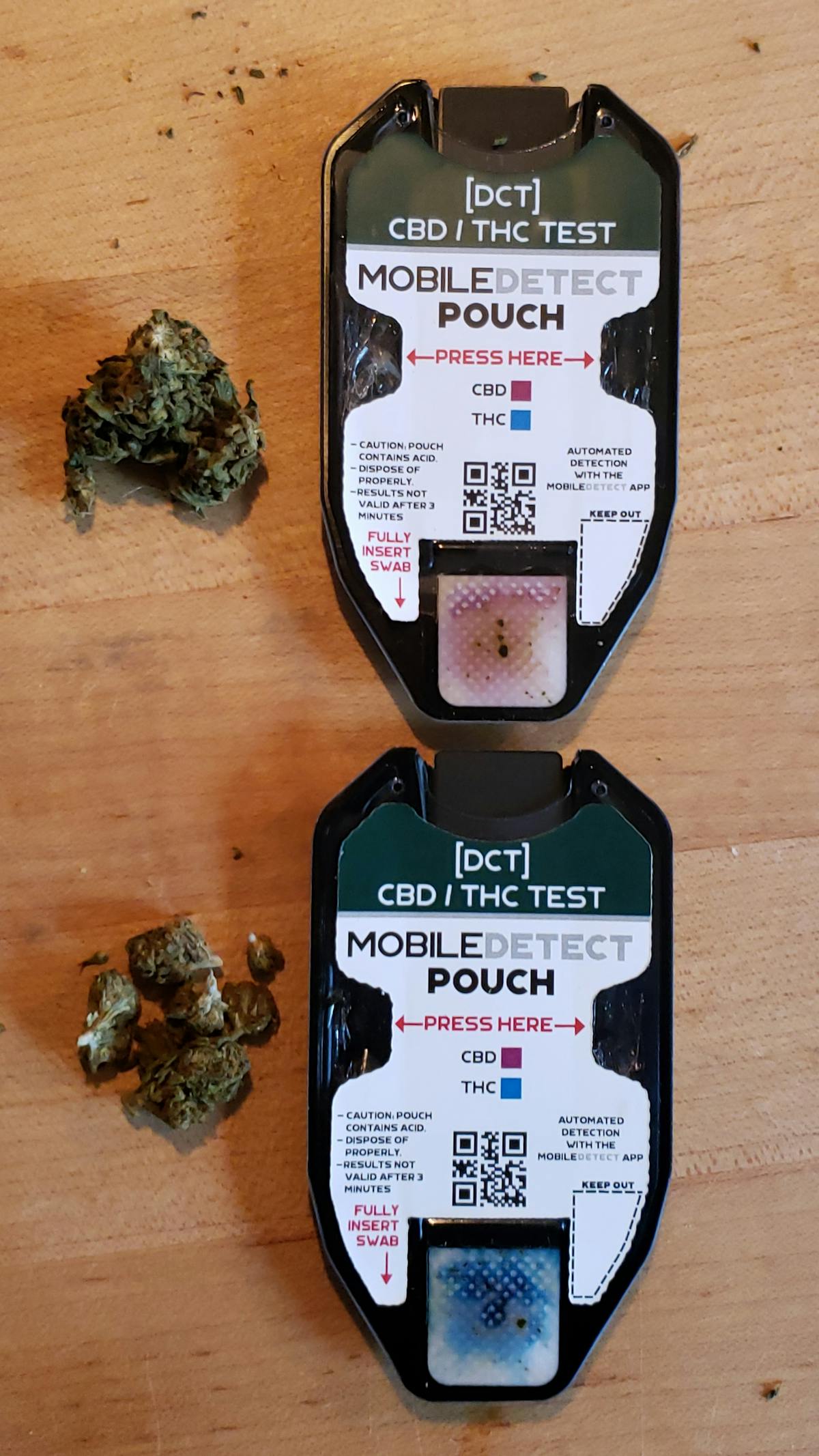 The Cbd Thc Differentiation Test Pouch 1