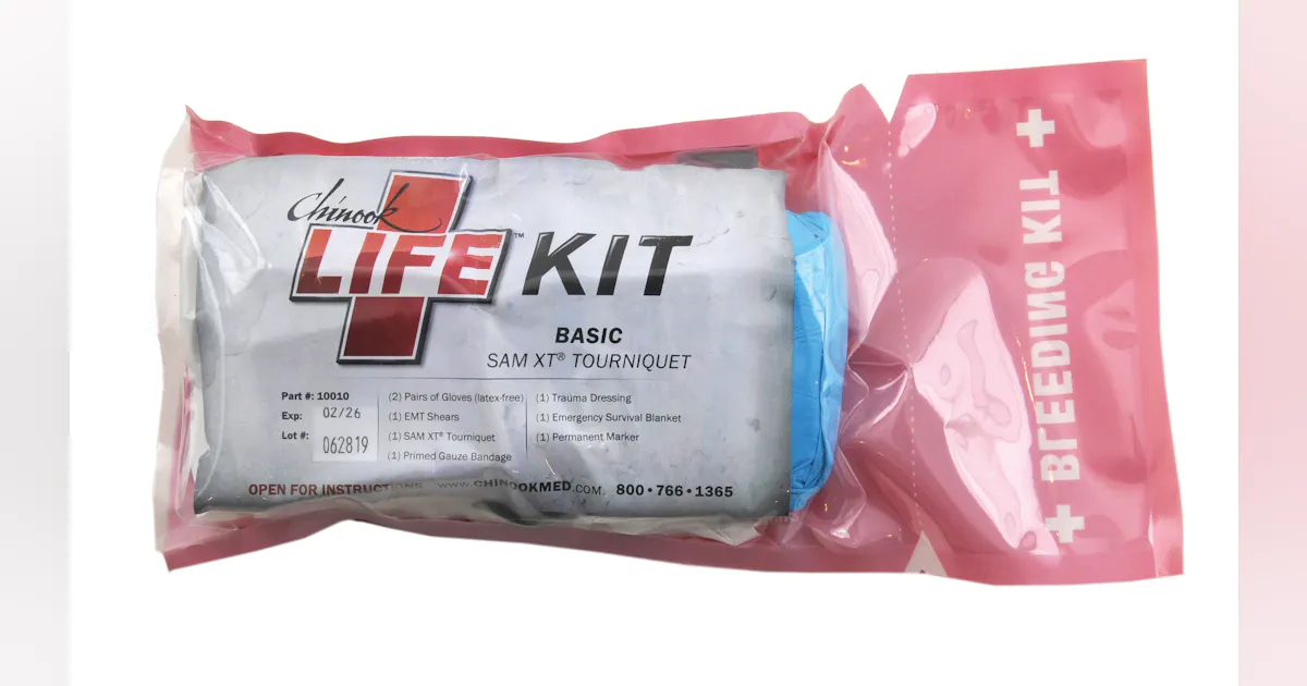 Life Kit Examples New & Improved LIFE Kits Allow On-Scene Treatment | Officer