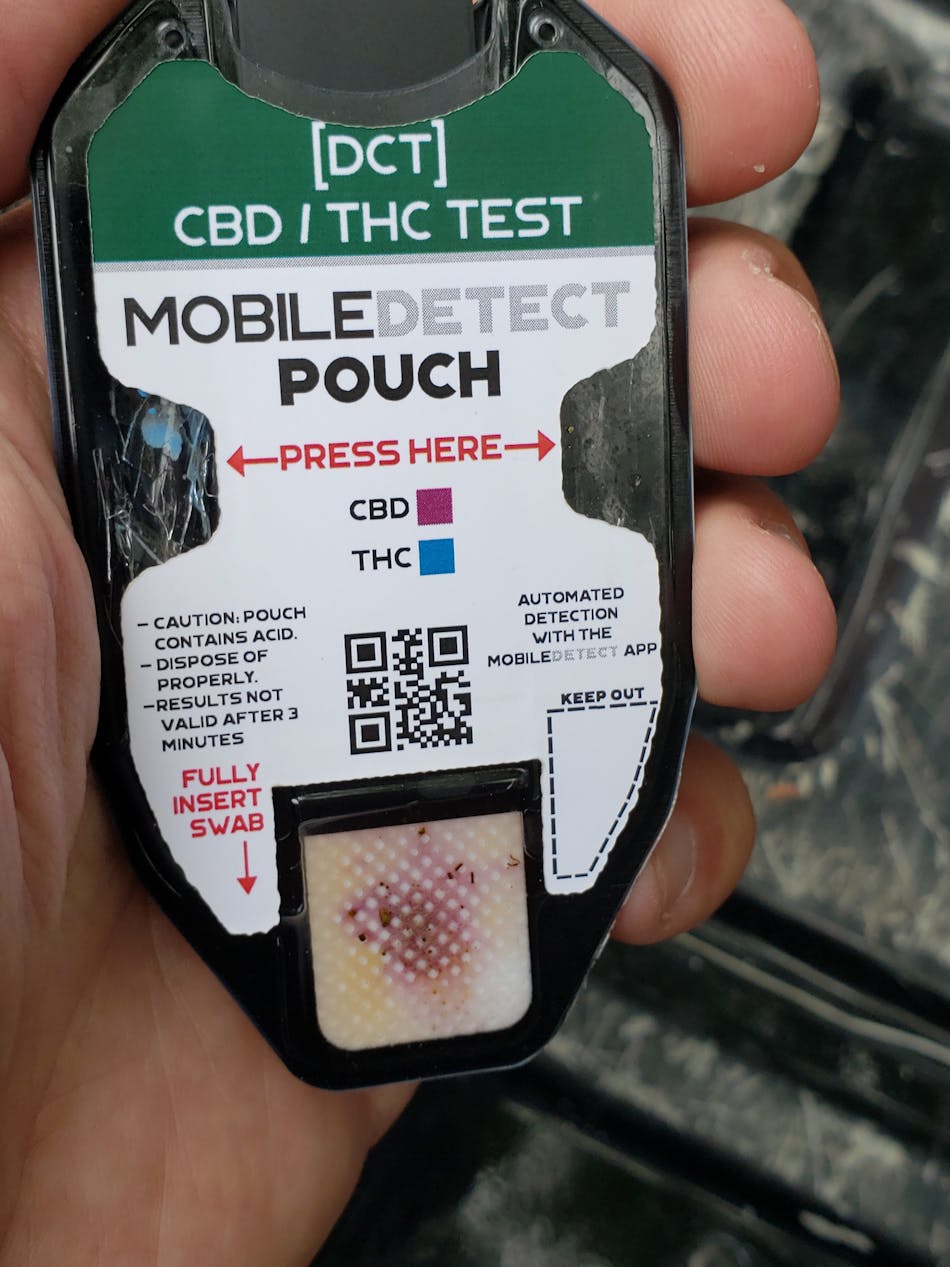 The Cbd Thc Differentiation Test Pouch 2