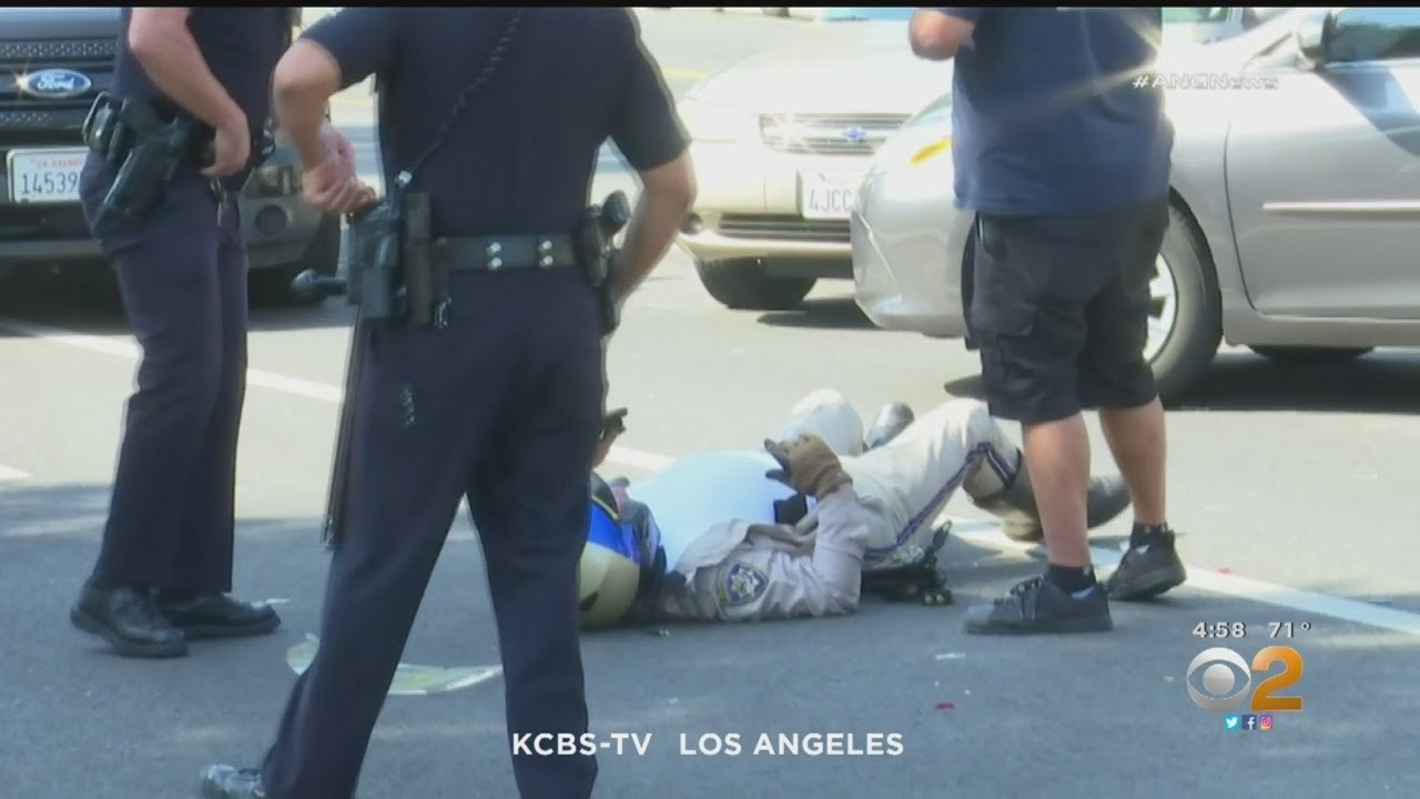 CHP Motorcycle Officer Injured in Crash During Police Pursuit | Officer